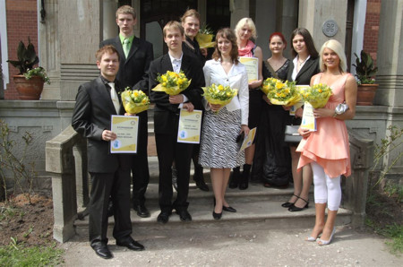 Pärnu Rotary Noortefondi stipendiaadid 2009 ja Ideekonkursi Pärnu sümbol 2009 konkursi võitjad